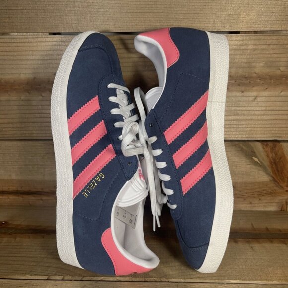 COPY - Adidas Gazelle “Preloved Ink Lucid Pink” Low Top Shoes - Picture 2 of 6